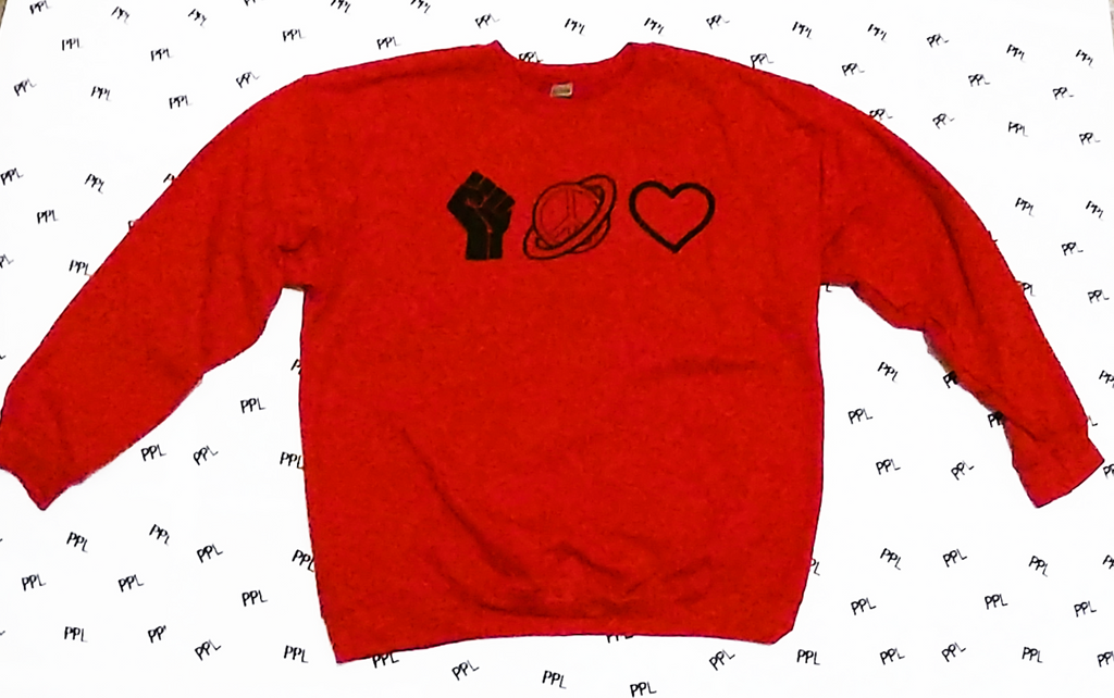 PP&L Crew Neck Sweater (Red) Symbolic Feature