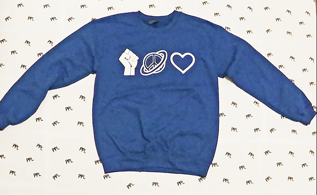 PP&L (Symbolic) Crew Neck Sweater (Blue)